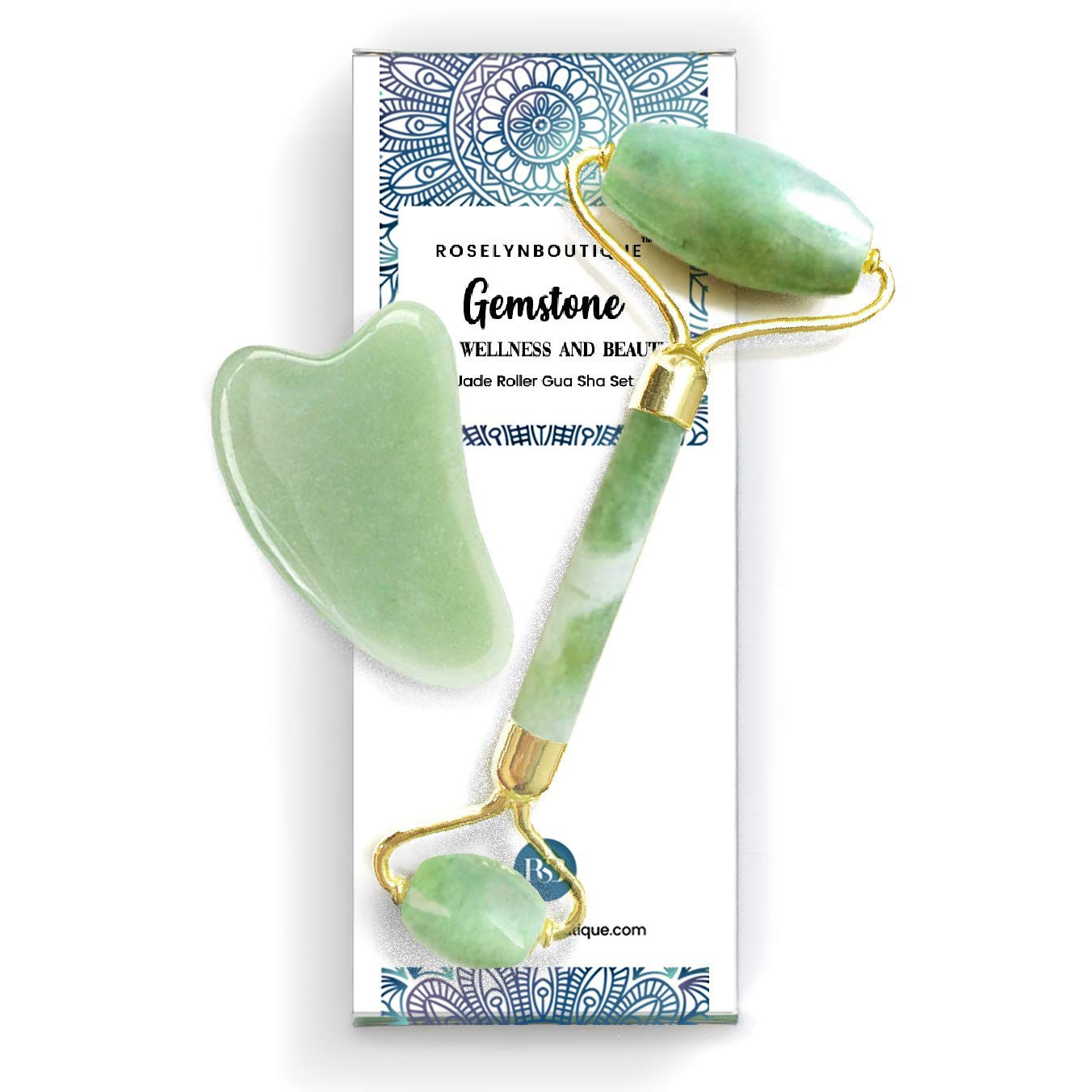 Jade Roller & Gua Sha Set
